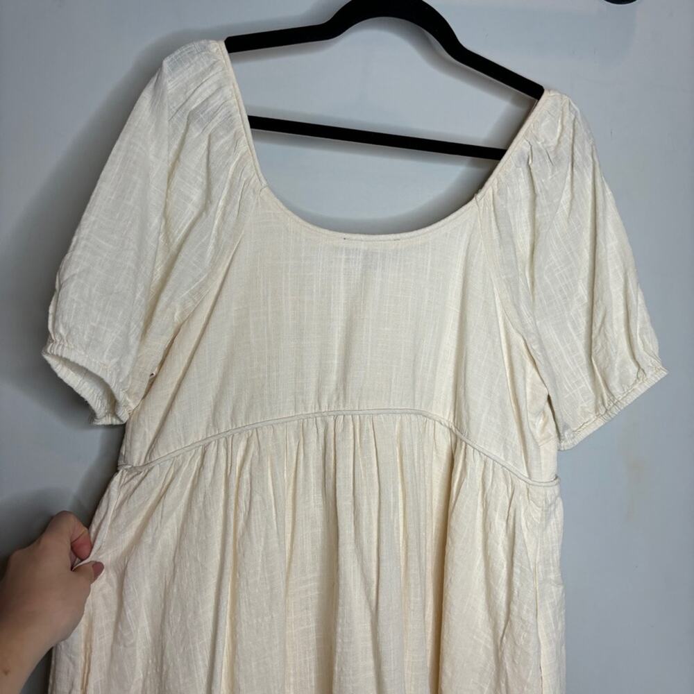 Hatch The Lola Mini Dress in Vanilla - Picture 9 of 10